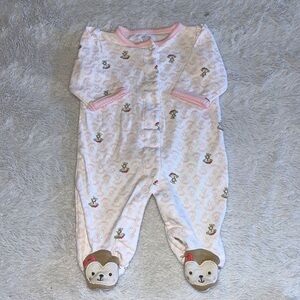 (3 for $10) carters monkey footie/ sleeper